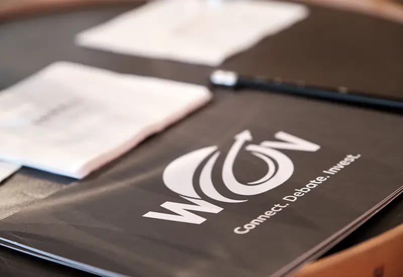 Moderationskarte beim Event