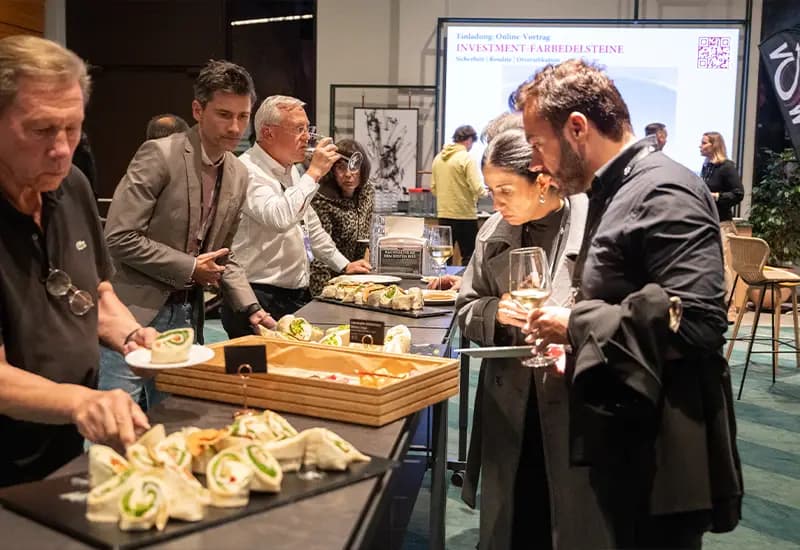 Snacks im Eventbereich